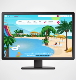 Création site web vacances - Aquatique vacances