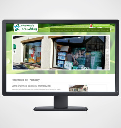 Création site internet Pharmacie Amilly