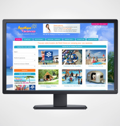 Création site internet vacances - Aquatique vacances