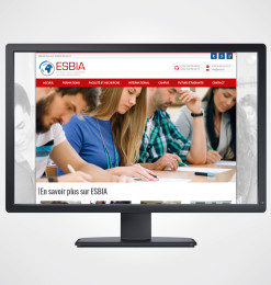 Création site internet ESBIA