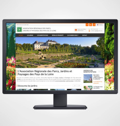Création site internet Jardins Pays de la Loire