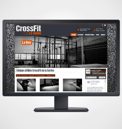 Création site internet CrossFit Le Mans 