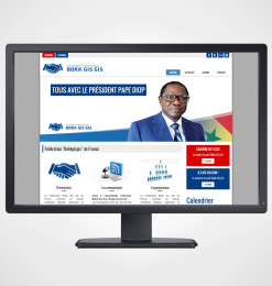 Création site internet Bokk Gis Gis